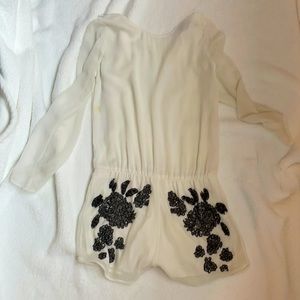 Gorgeous white romper